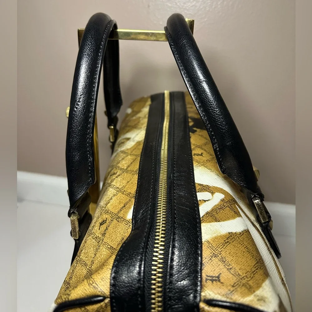 L.A.M.B. By Gwen Stefani Y2K Vintage Percy Lamb Stencil Esquivel Satchel
